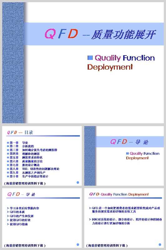 QFD|չ_Ӗv(PPT 95)